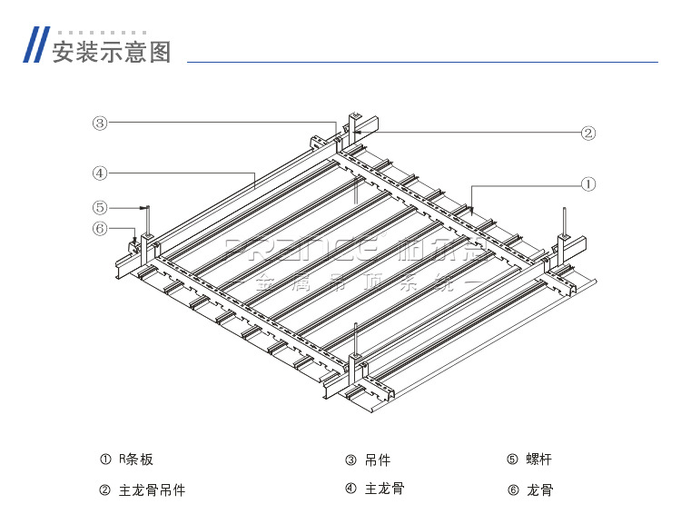 条形铝扣天花吊顶